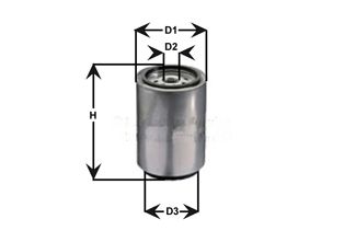 CLEAN FILTERS Топливный фильтр DN2707